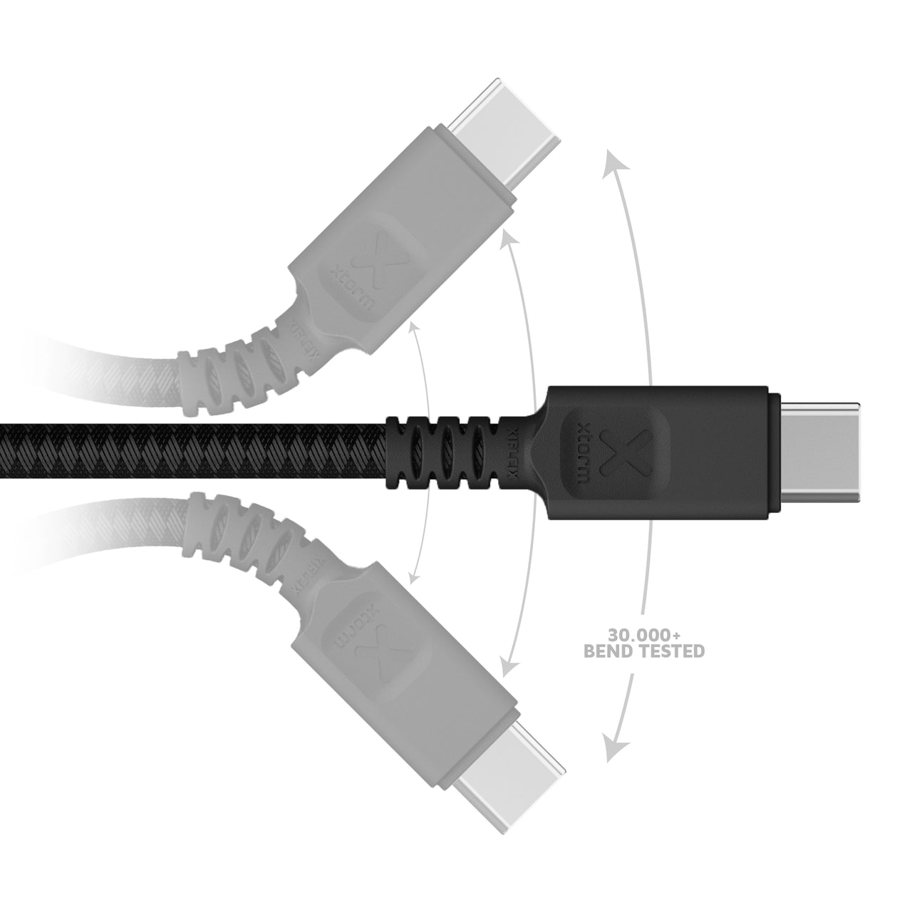 Next Gen Cable USB-C to Lightning (3m) Black