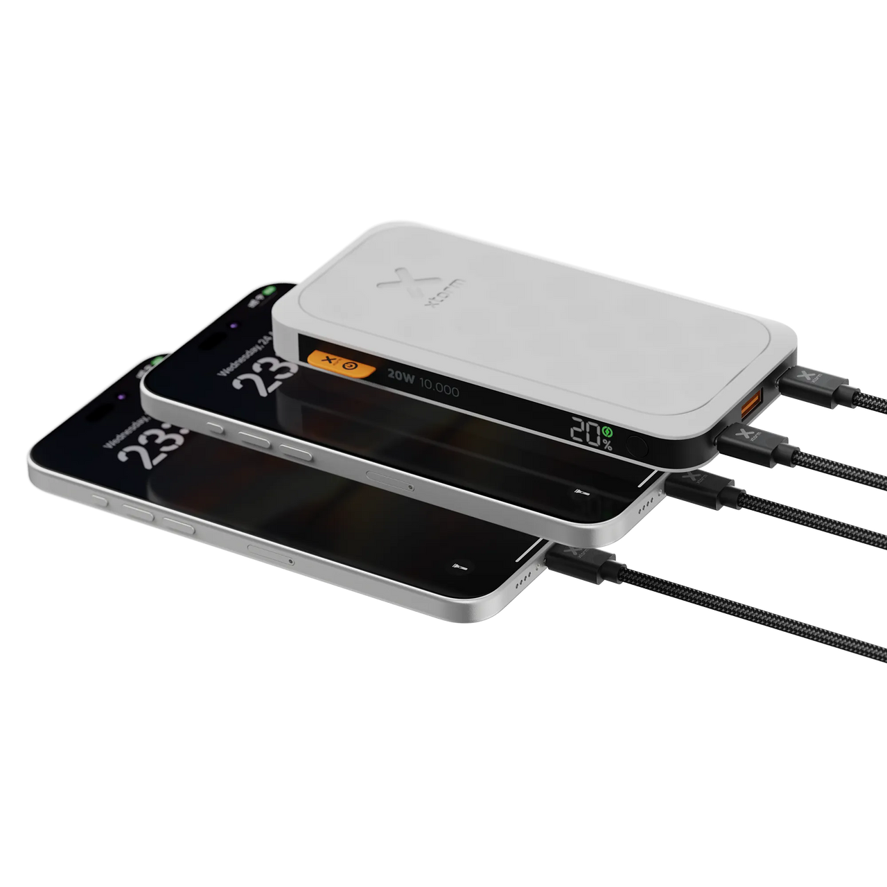 Power Bank 20W - 10.000 mAh - Fuel Series 5 - Blanc Crépuscule