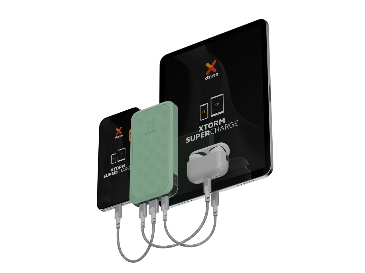 Powerbank 20W - 10.000 mAh - Fuel Series 5 - Vert Sage