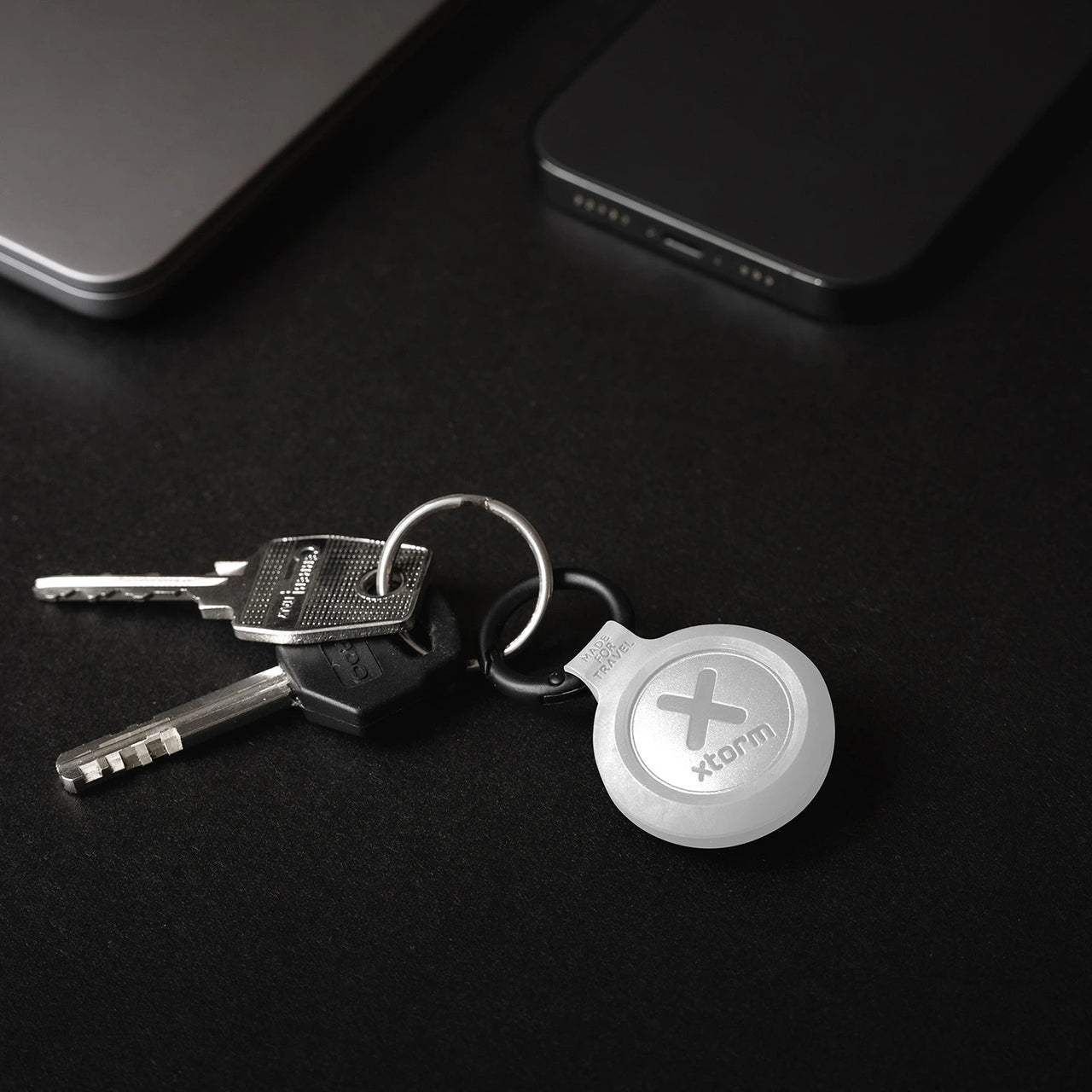 TravelTag for iPhone (iOS) - Water-resistant - Ash White