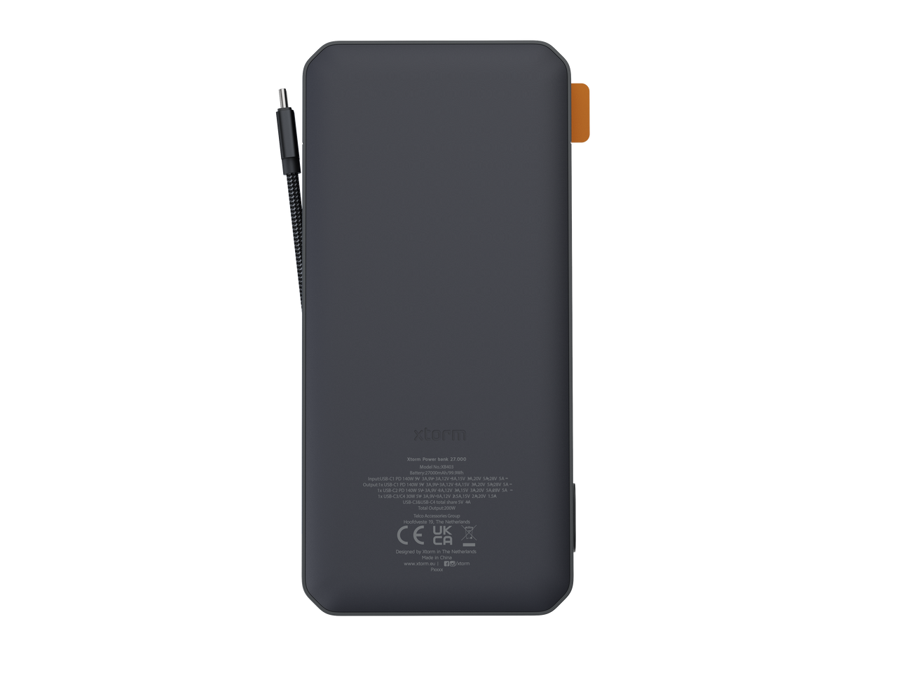 Banque d'alimentation Titan Ultra 200W - 27.000 mAh - XB4