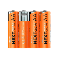 Thumbnail for Rechargeable AA Batteries with USB-C - 4 Pack