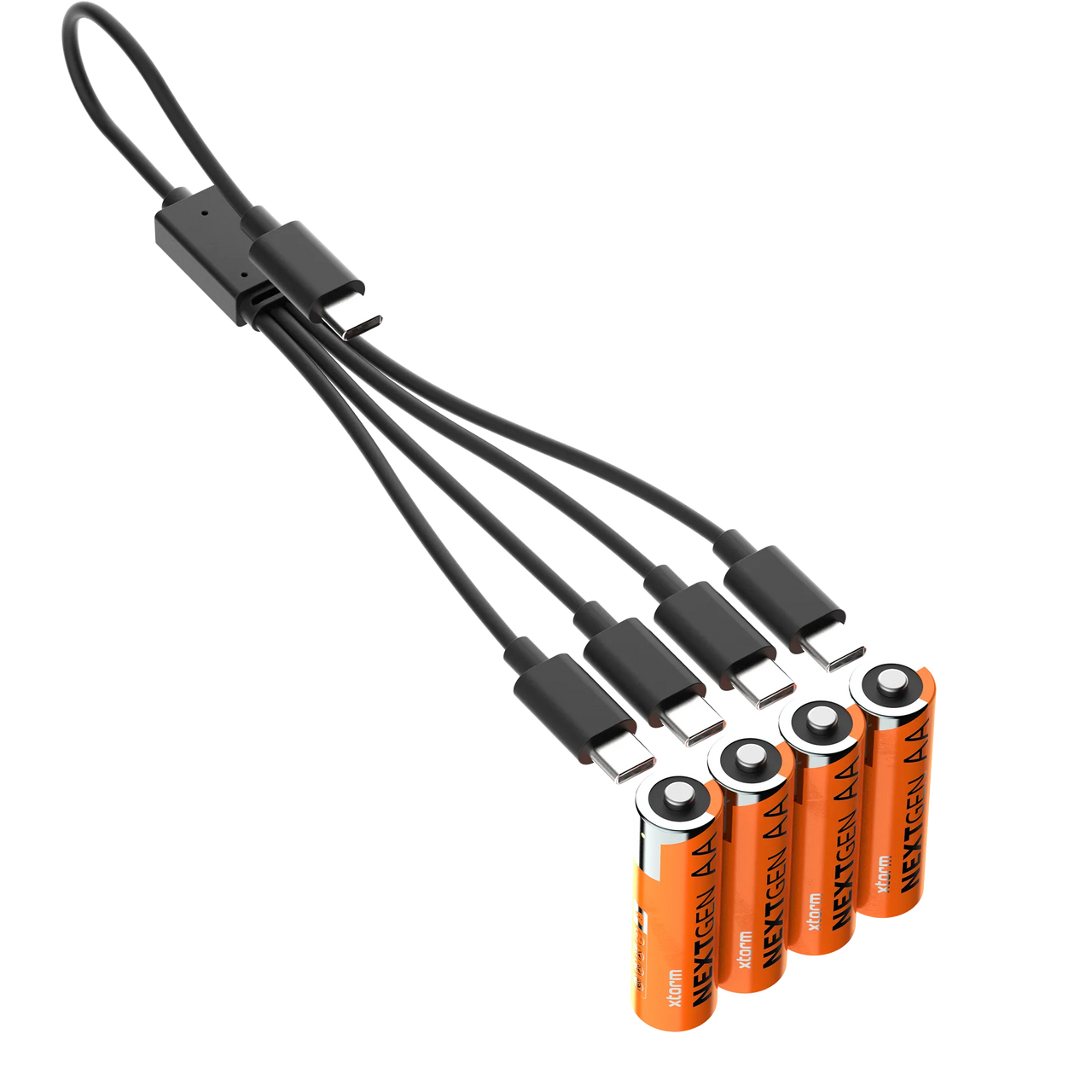 Rechargeable AA Batteries with USB-C - 4 Pack