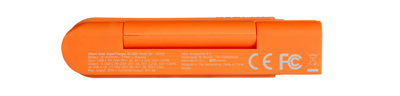 Banque d'énergie solaire Xtreme - 10 000 mAh