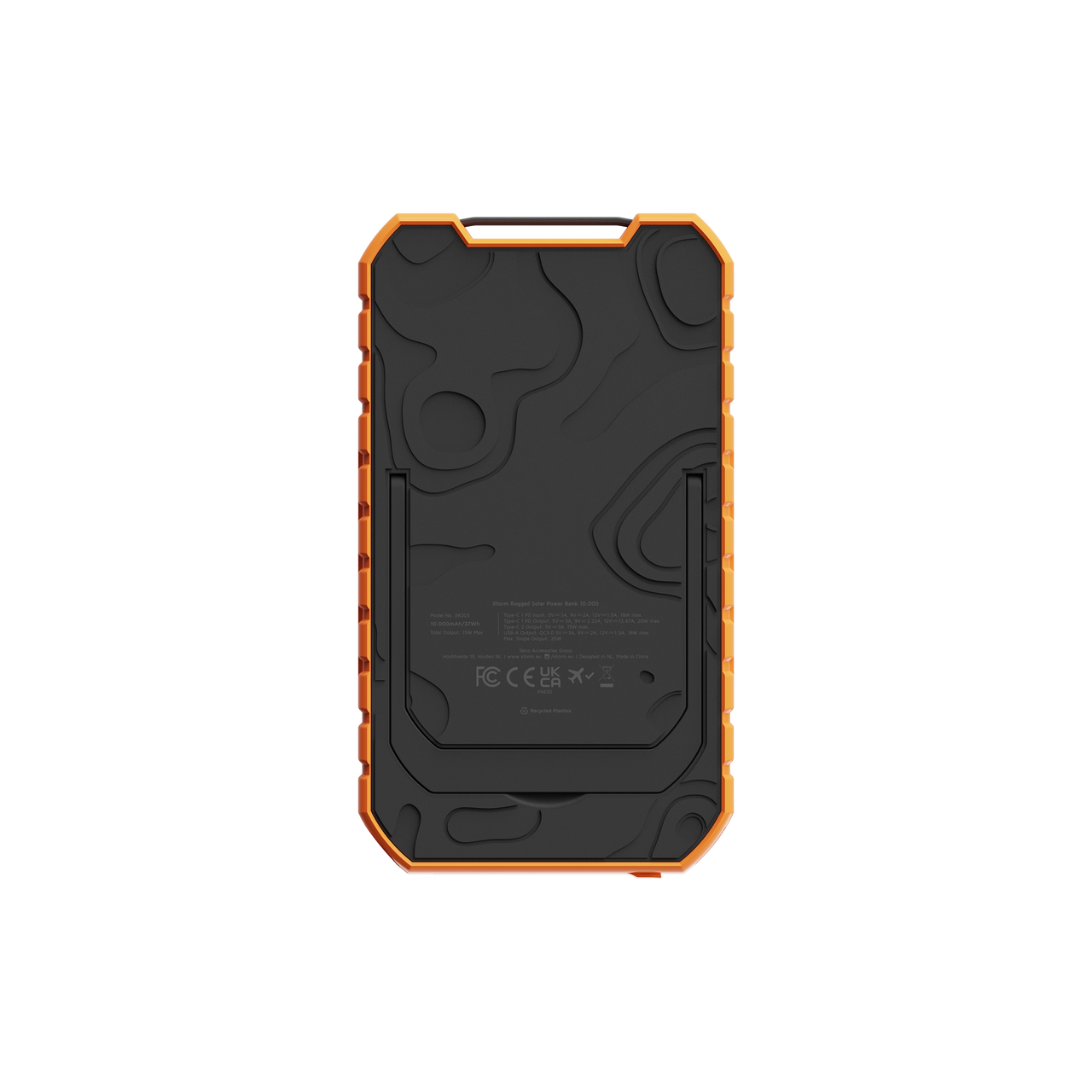 Rugged Solar Powerbank 10.000 mAh - 20W