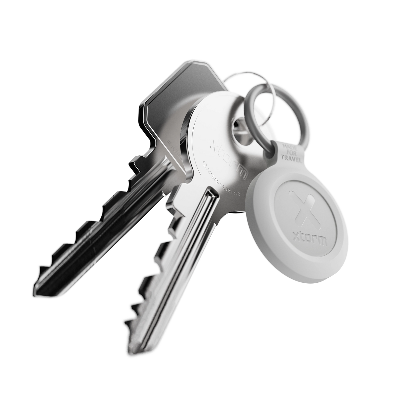 TravelTag for iPhone (iOS) - Water-resistant - Ash White