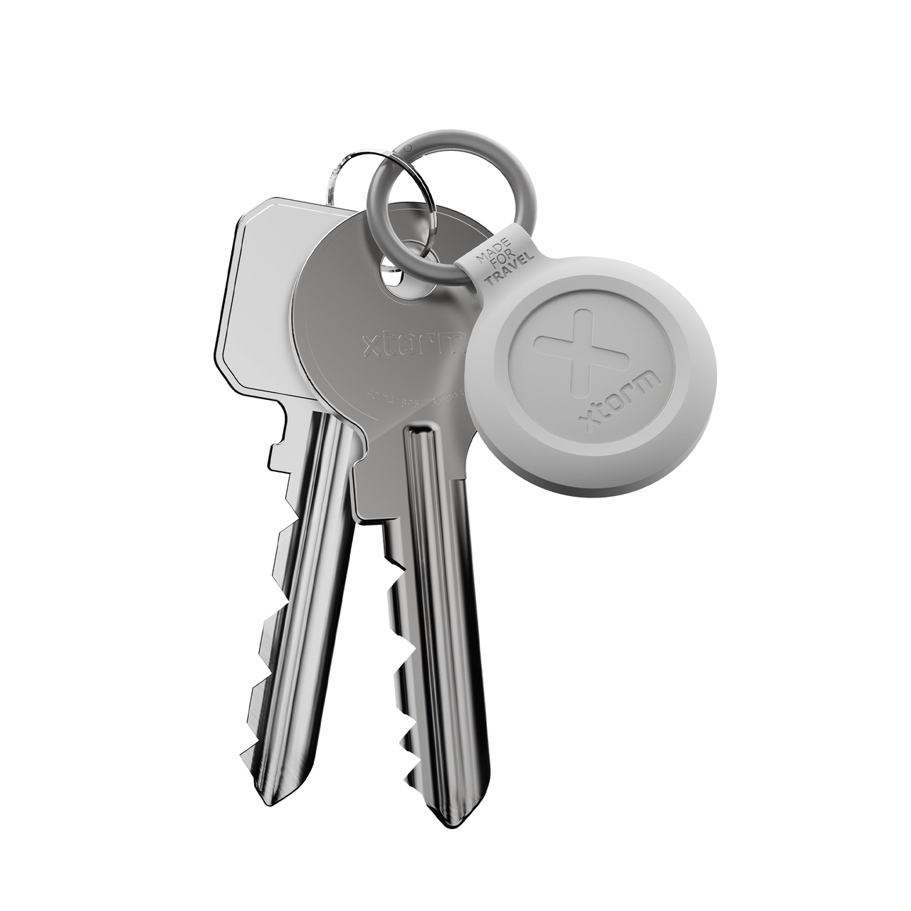 TravelTag for iPhone (iOS) - Water-resistant - Ash White