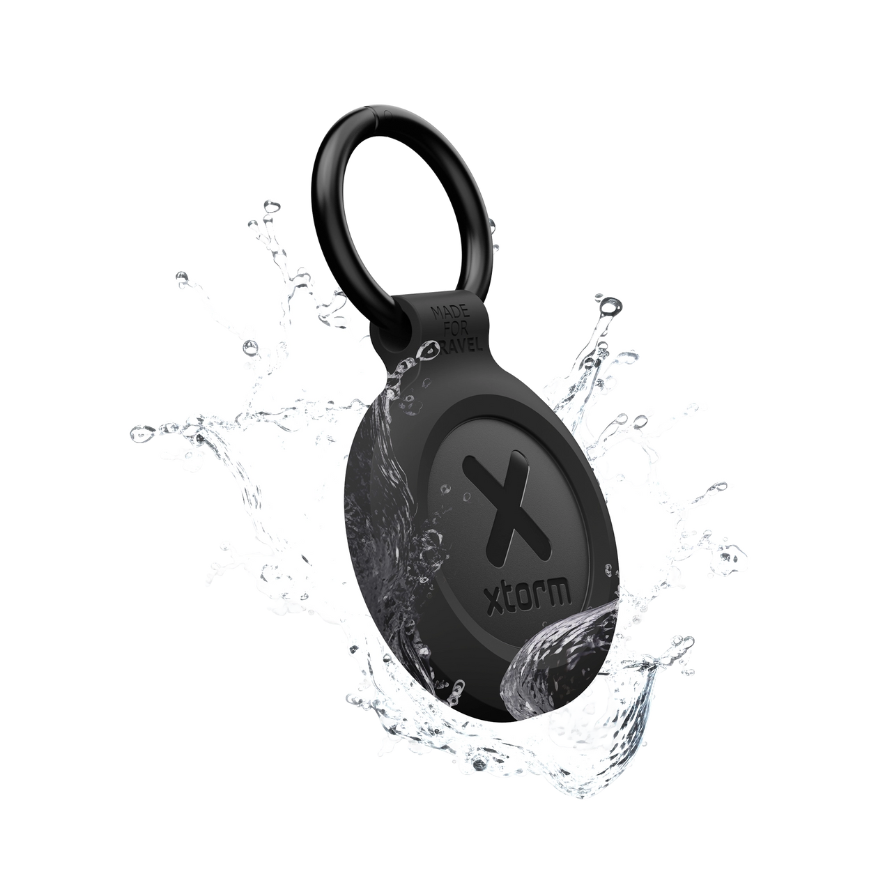 TravelTag for iPhone (iOS) - Water-resistant - Charcoal Black