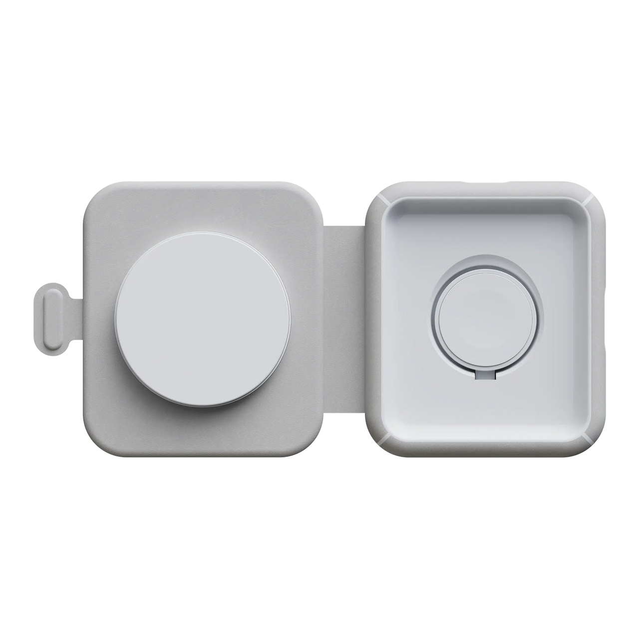 Chargeur de voyage sans fil pliable 2 en 1