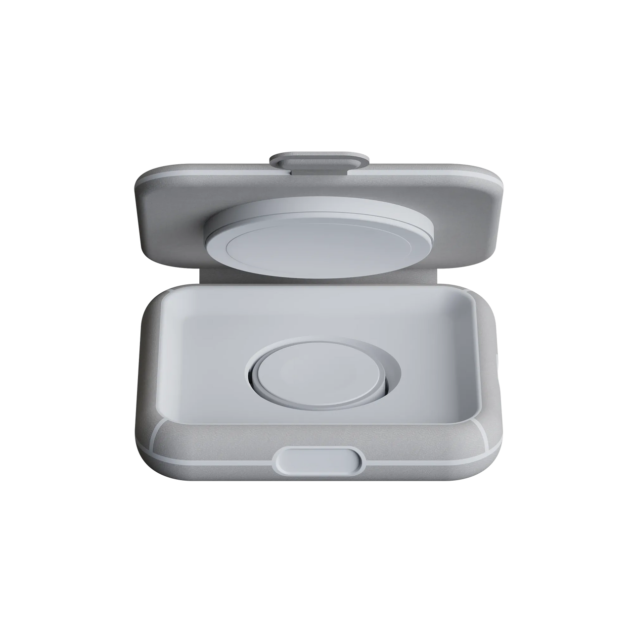 Chargeur de voyage sans fil pliable 2 en 1