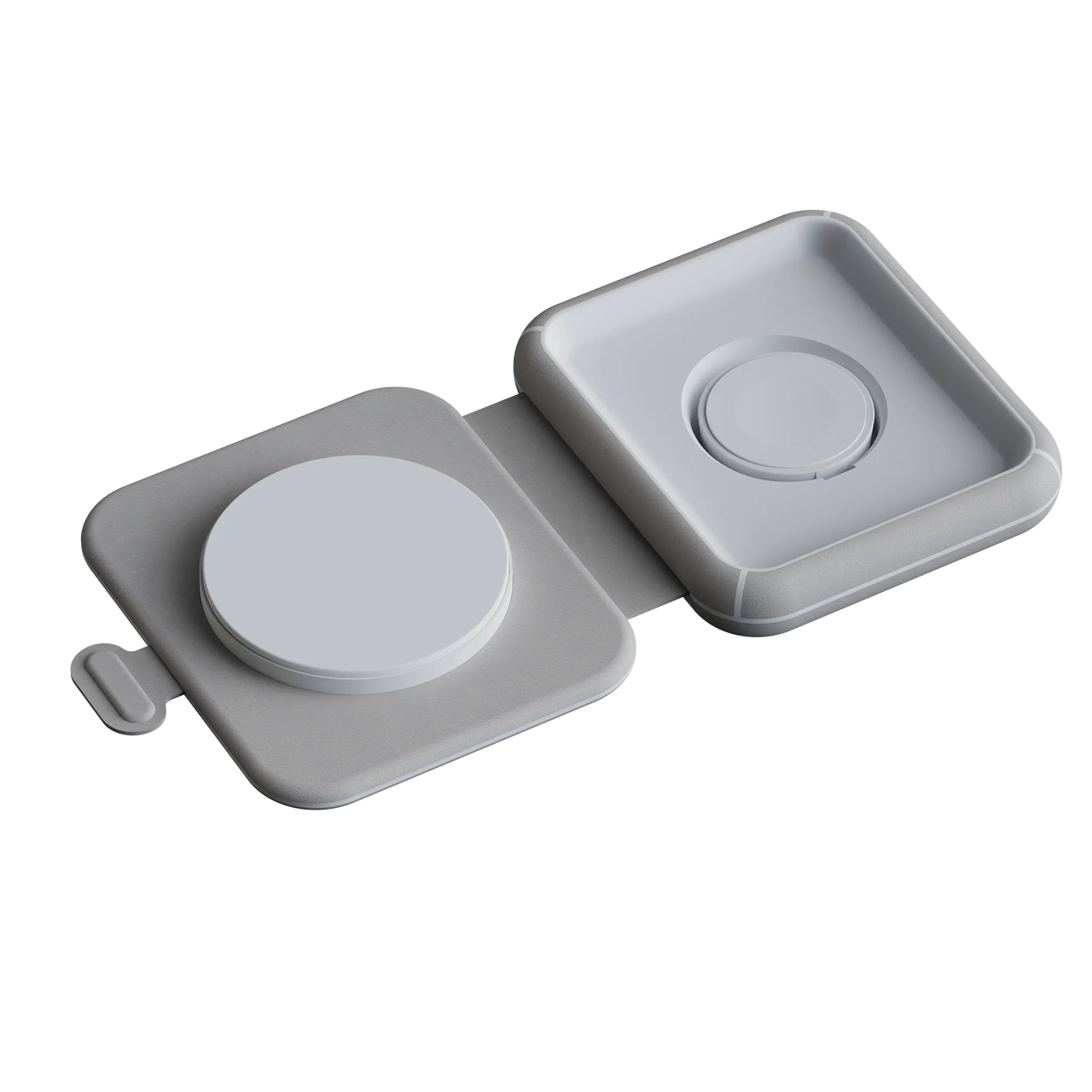 Chargeur de voyage sans fil pliable 2 en 1