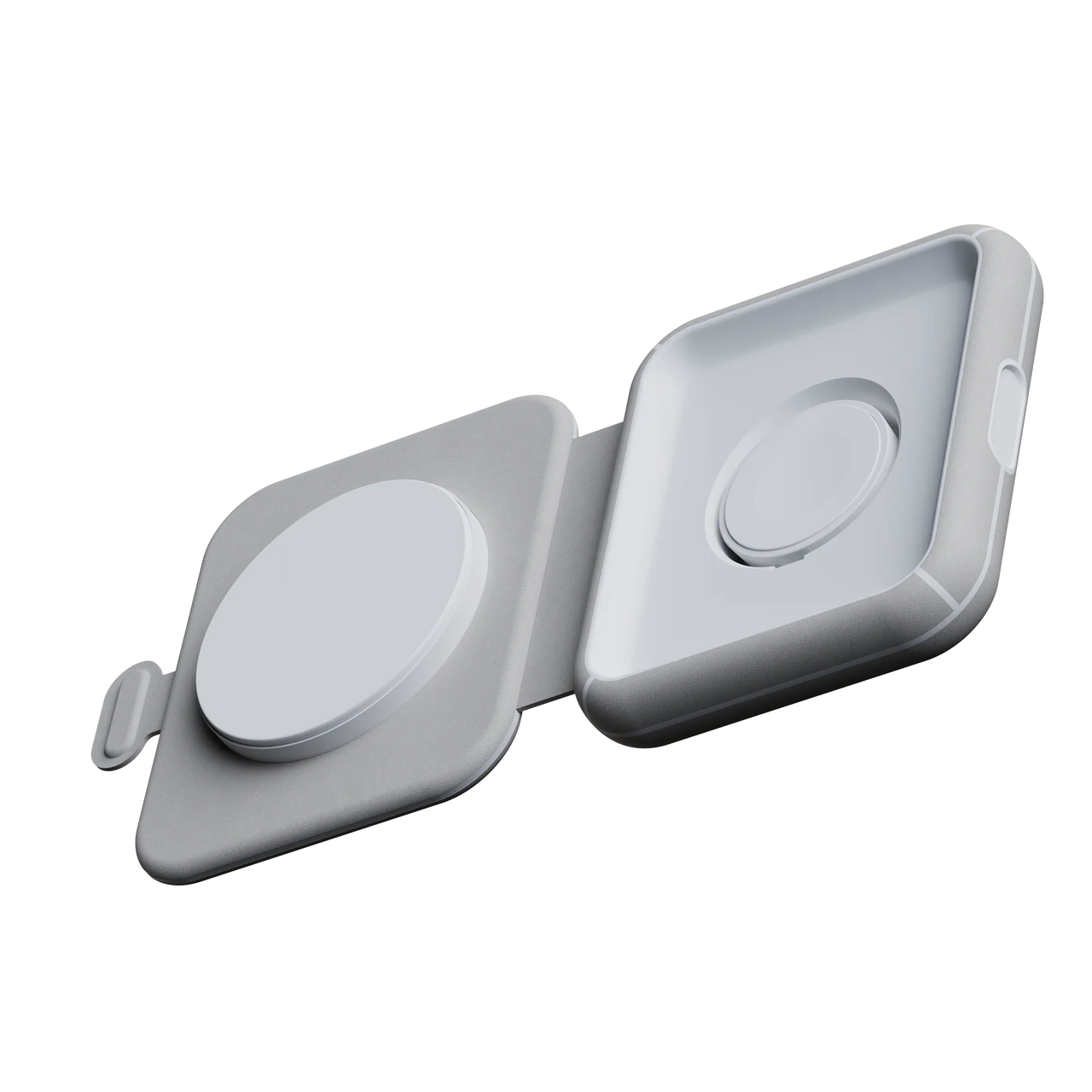 Chargeur de voyage sans fil pliable 2 en 1