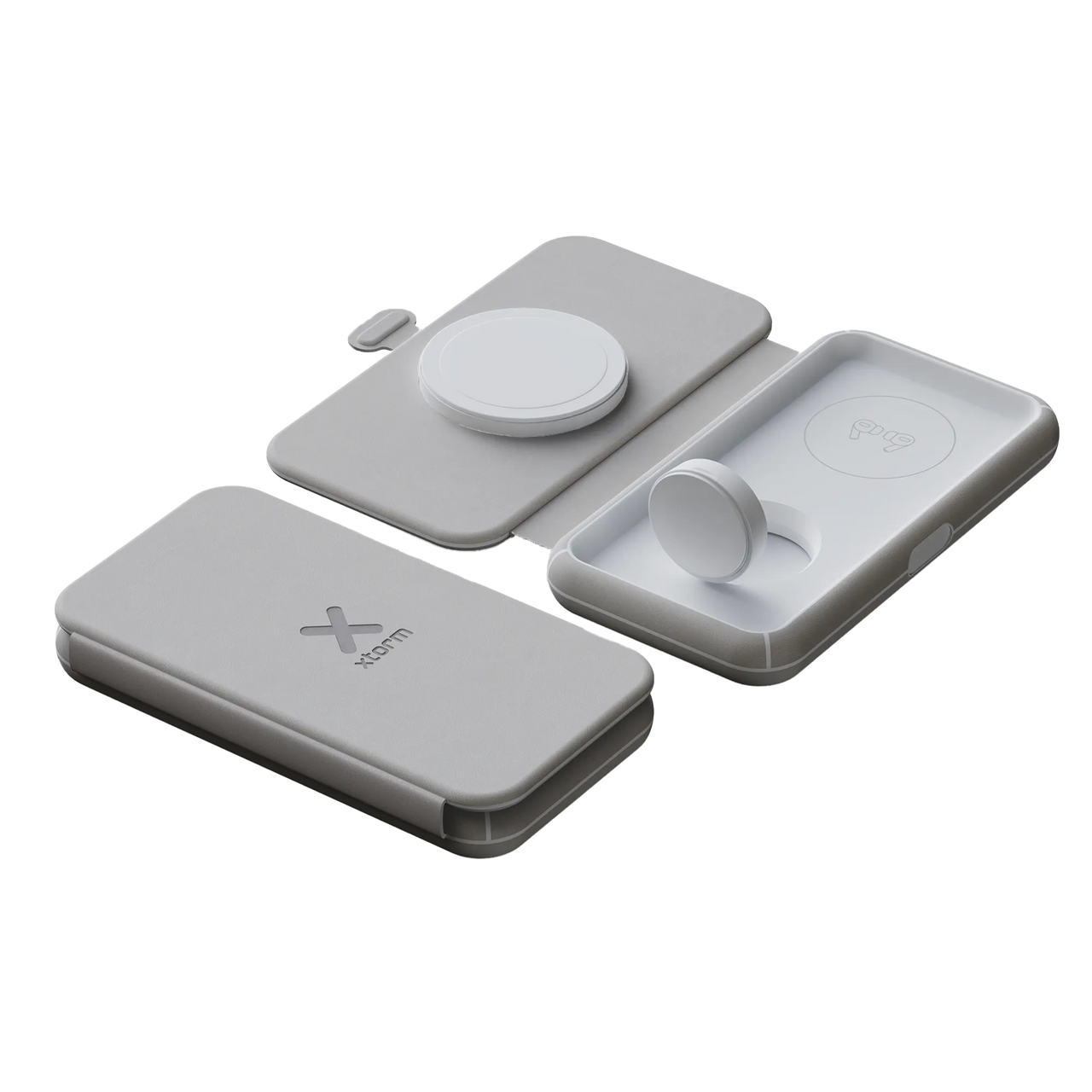 Chargeur de voyage sans fil pliable 3en1