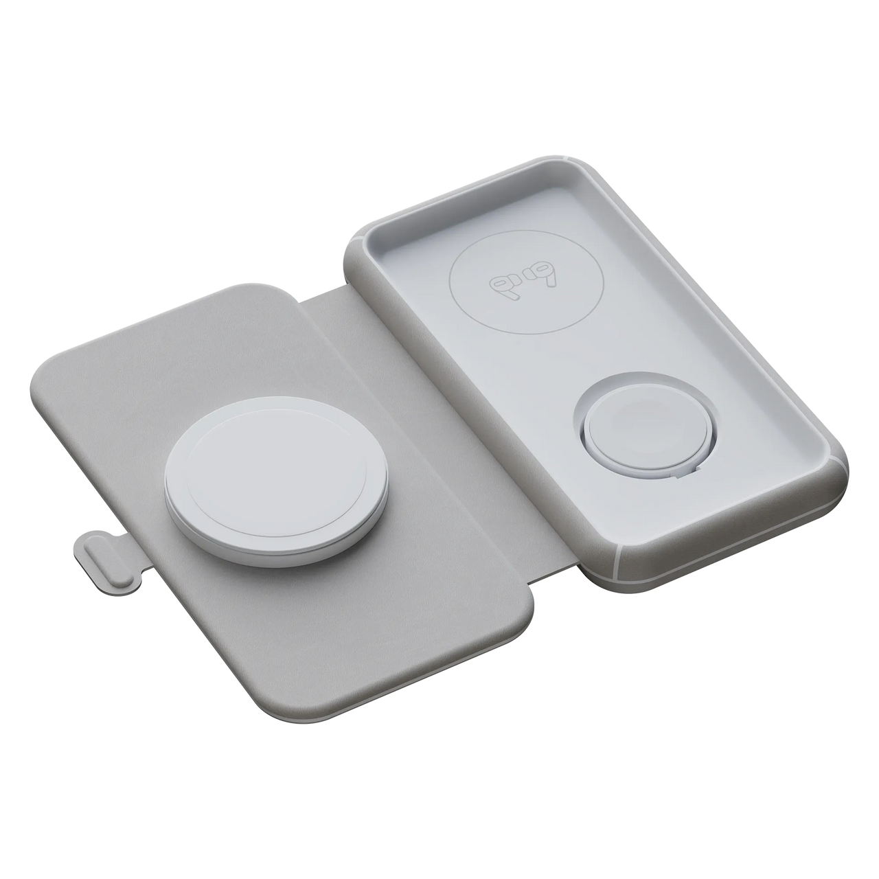 Chargeur de voyage sans fil pliable 3en1