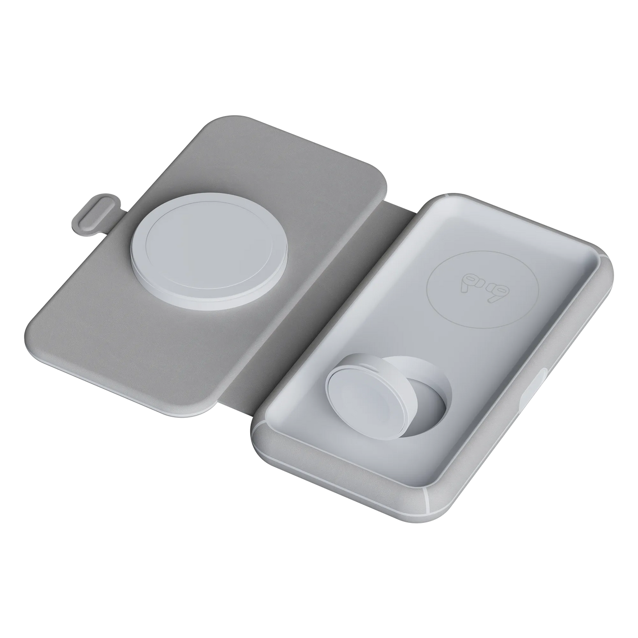 Chargeur de voyage sans fil pliable 3en1