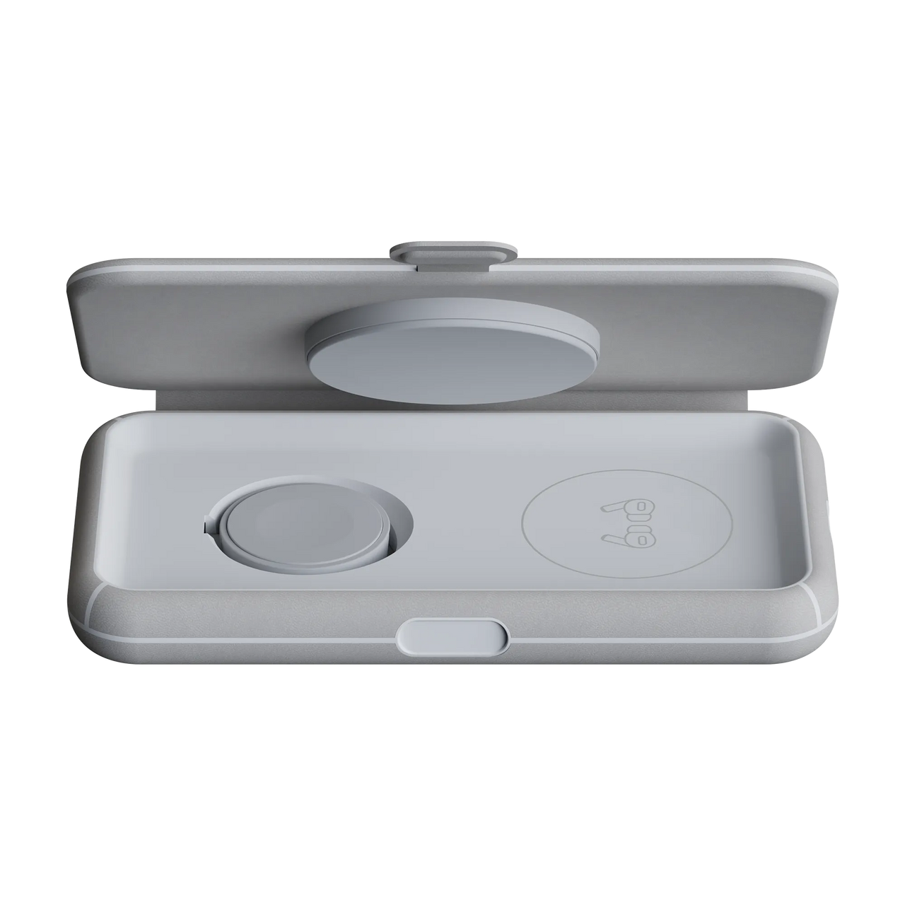 Chargeur de voyage sans fil pliable 3en1