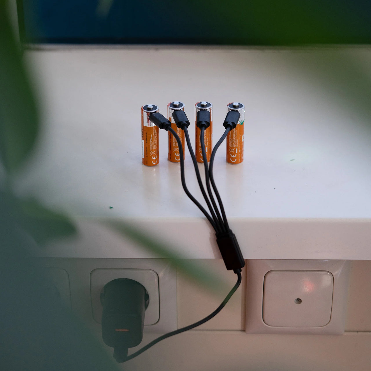 Rechargeable AA Batteries with USB-C - 4 Pack