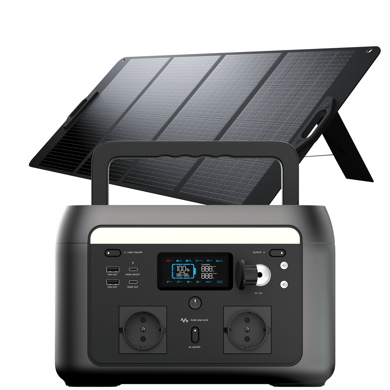 Solar Bundle - Power Station 600W - XP2