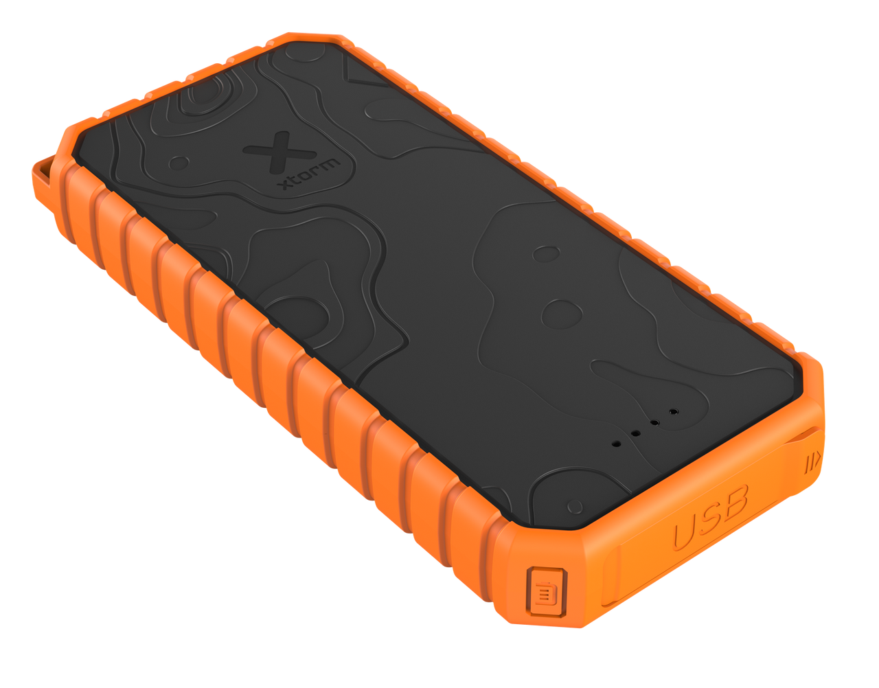 Xtreme Power Bank Robuste 35W - 20.000 mAh - Extérieur - Étanche avec Lampe de Poche - Quick Charge 3.0