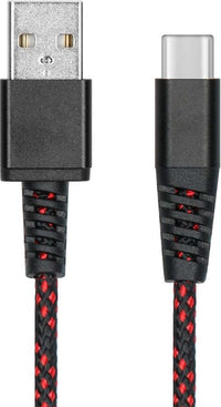 Thumbnail for Câble USB vers USB-C bleu uni - 1 mètre