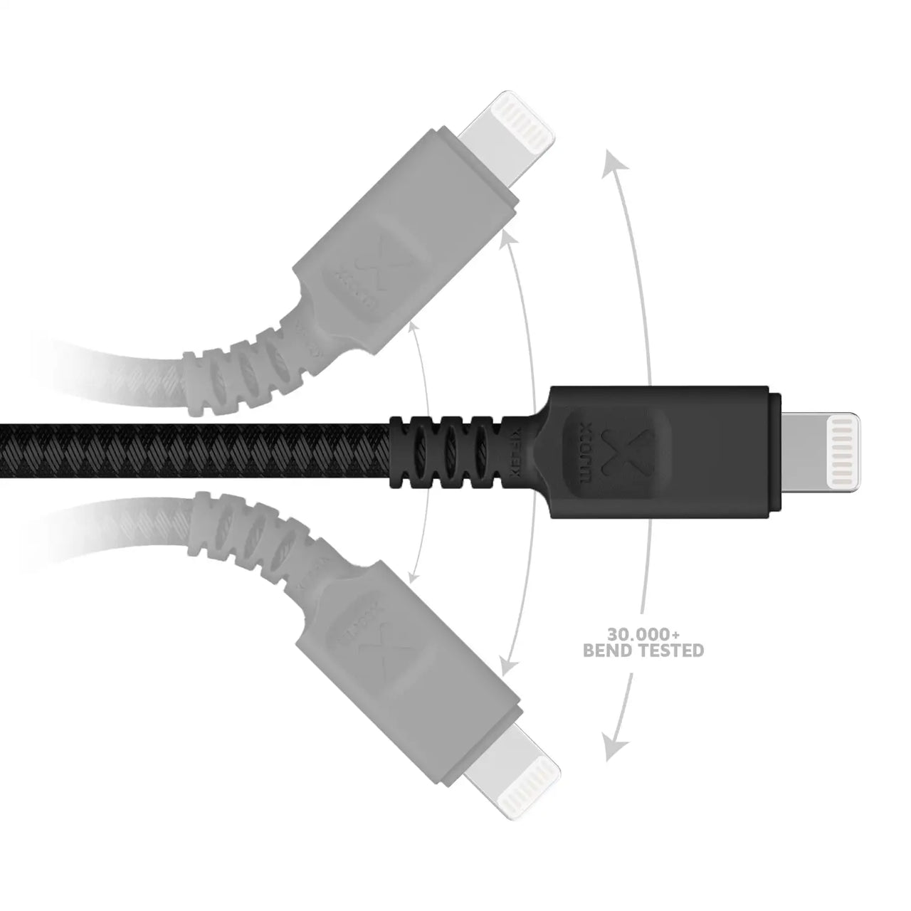 Next Gen Cable USB to Lightning (1,5m) Black