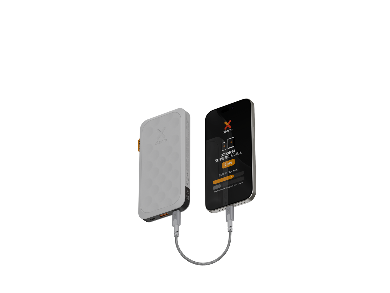 Power Bank 20W - 10.000 mAh - Fuel Series 5 - Blanc Crépuscule