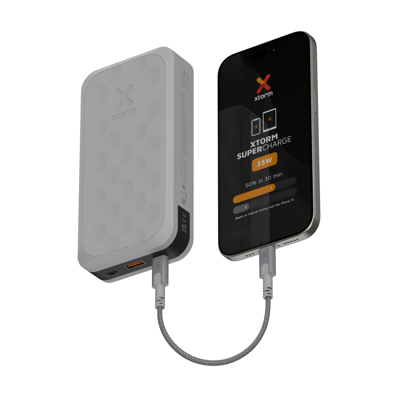 Power Bank 35W - 20.000 mAh - Fuel Series 5 - Blanc Crépuscule