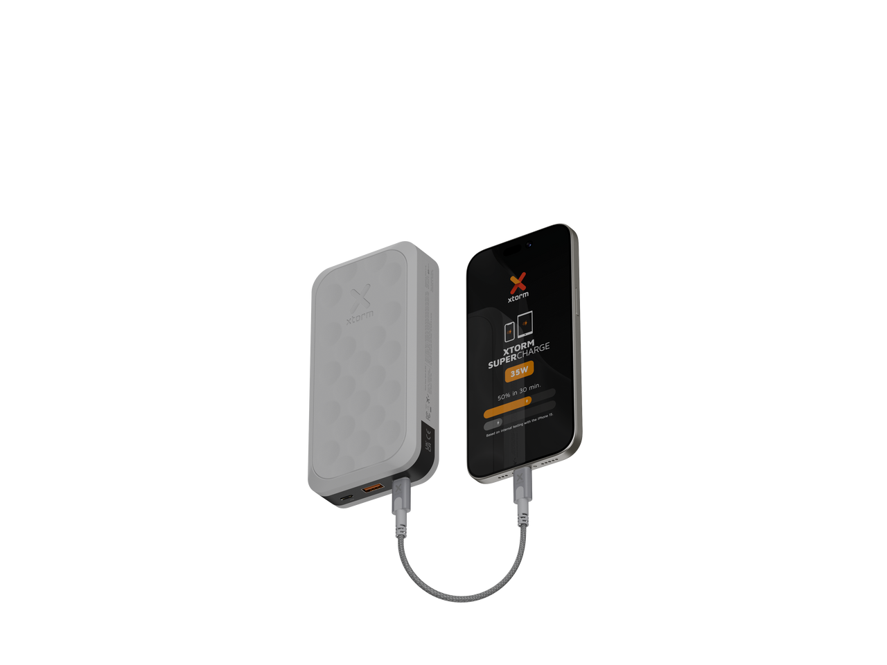 Power Bank 35W - 20.000 mAh - Fuel Series 5 - Blanc Crépuscule