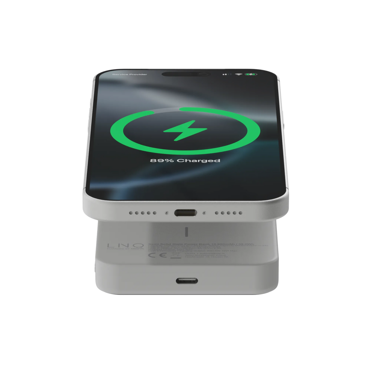 LINQ Semi-solid State Magnetic Power bank 10.000