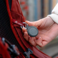 Thumbnail for Water-resistant TravelTag - 3 Pack - Charcoal Black