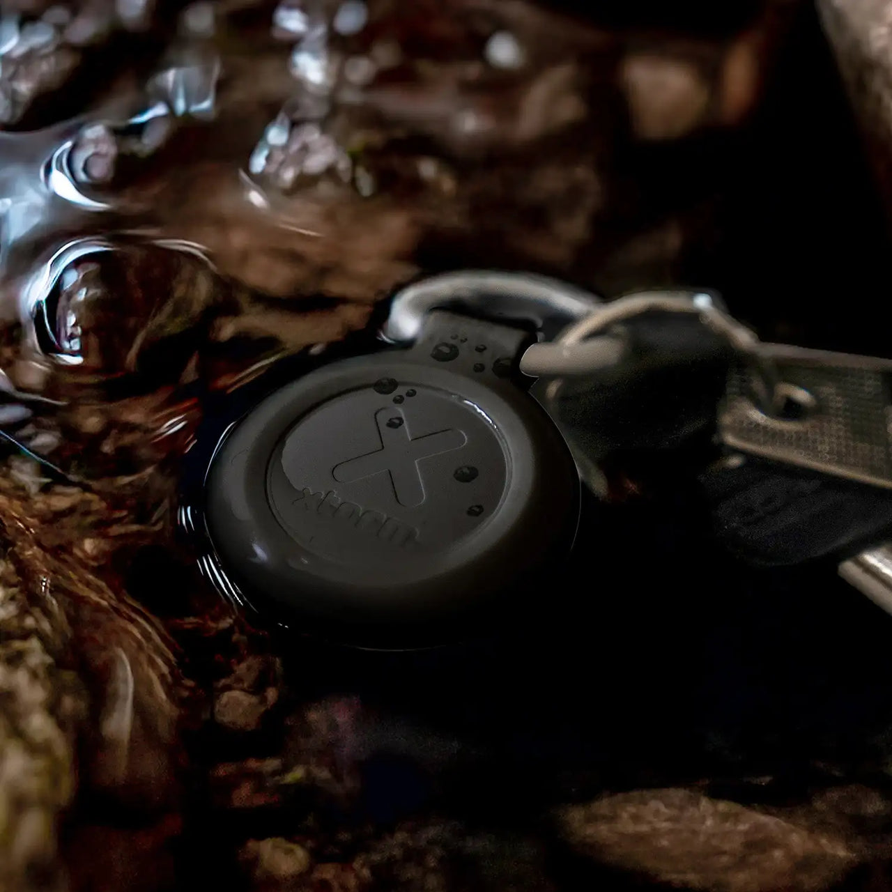 Water-resistant TravelTag - 3 Pack - Charcoal Black