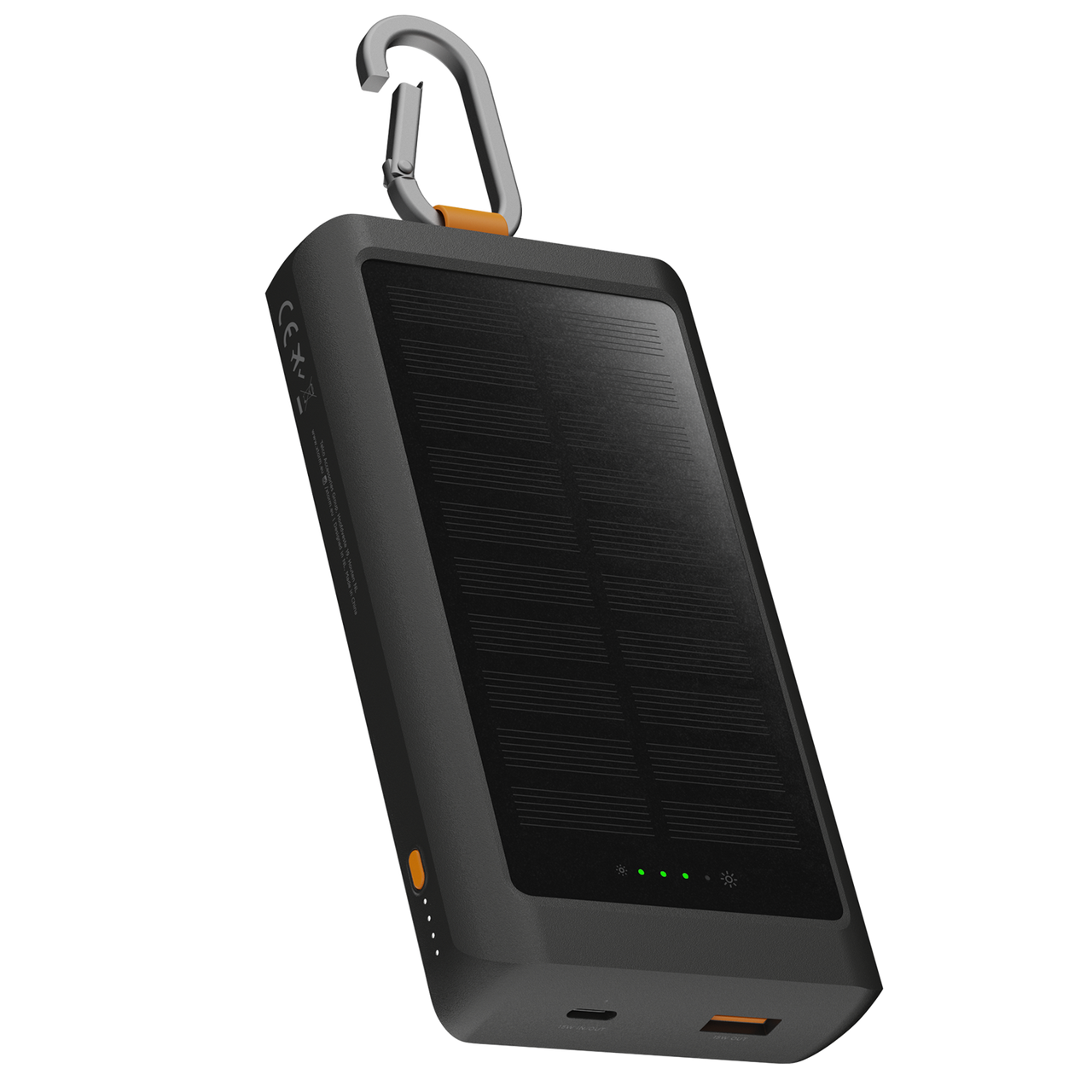 Go2 Power Bank Solar Panel and Flashlight 10.000 mAh - 15W