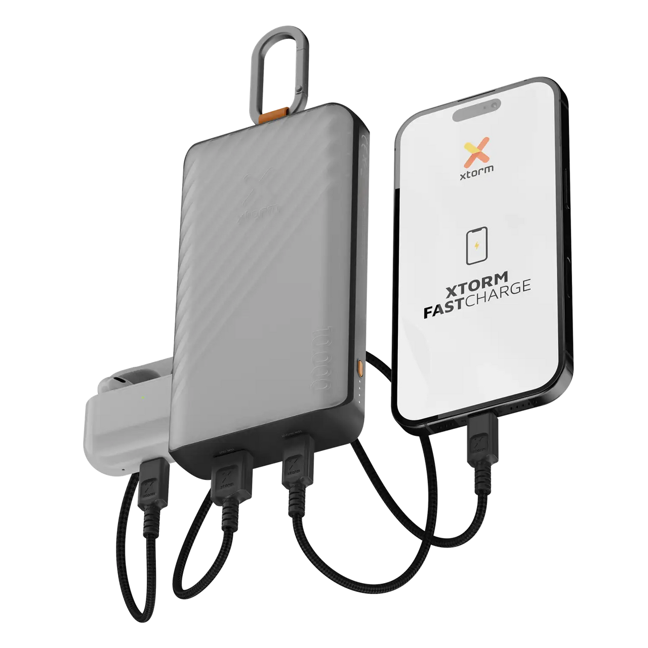 Go2 Power Bank Solar Panel and Flashlight 10.000 mAh - 15W