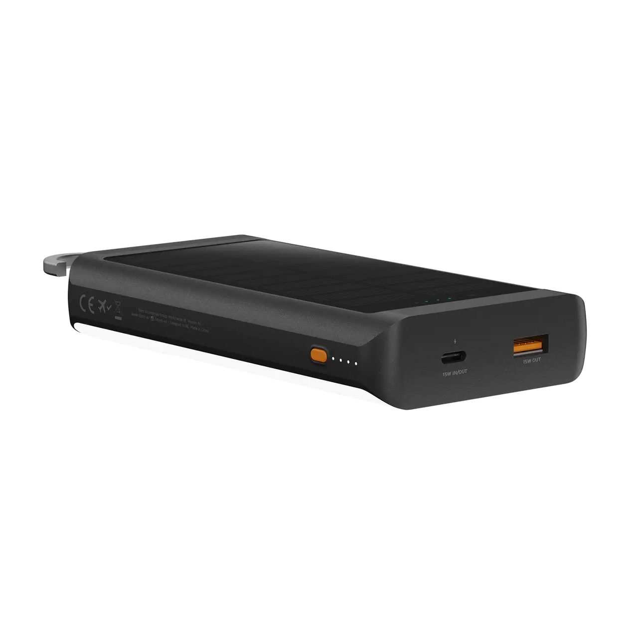 Go2 Power Bank Solar Panel and Flashlight 10.000 mAh - 15W