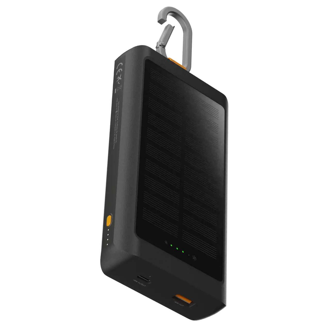 Go2 Power Bank Solar Panel and Flashlight 10.000 mAh - 15W