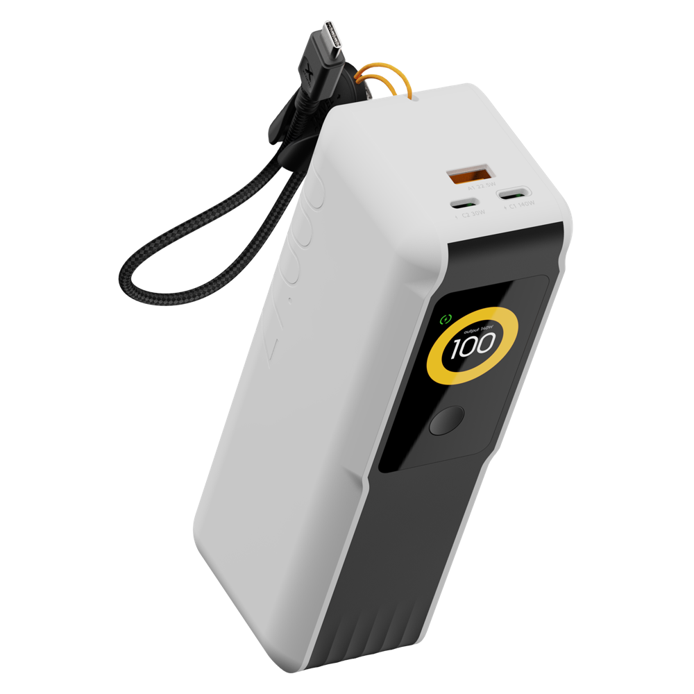 NextGen Powerbank 140W - 27,000 mAh - Dusk White