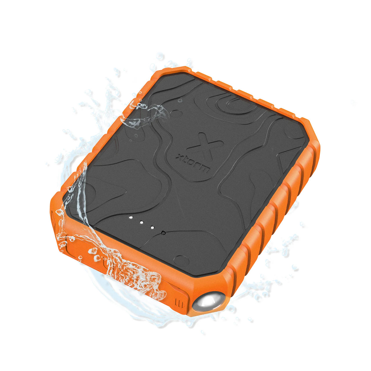 Xtreme Power Bank Rugged 20W - 10.000 mAh - Extérieur - Étanche avec Lampe de Poche - Quick Charge 3.0