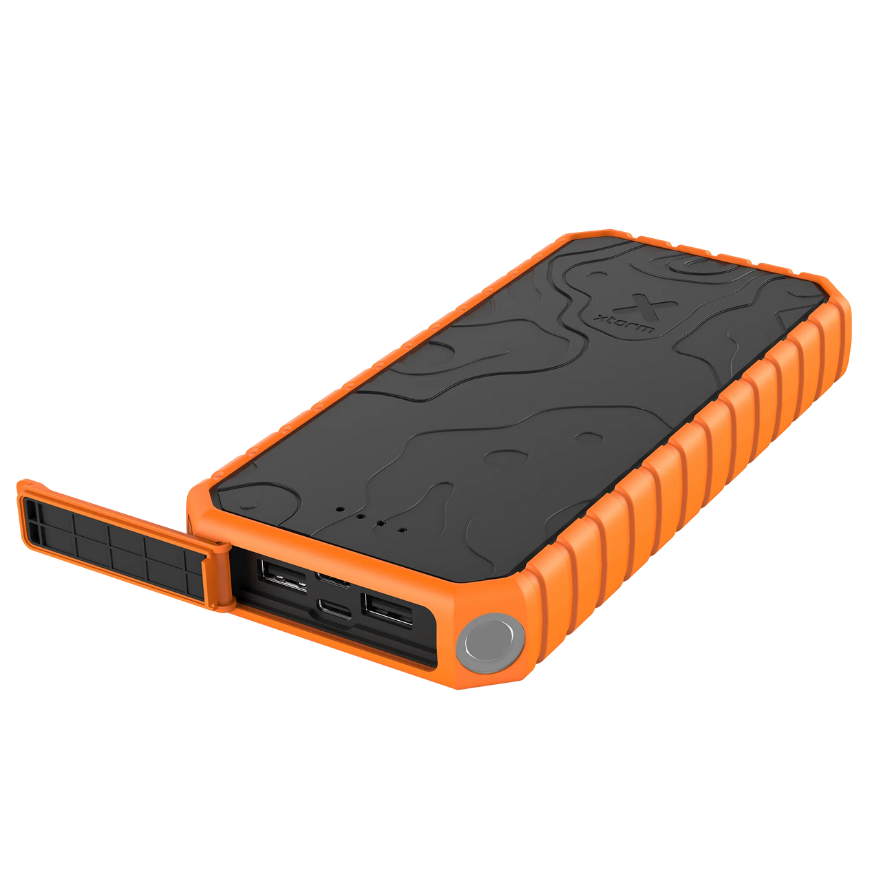 Xtreme Power Bank Robuste 35W - 20.000 mAh - Extérieur - Étanche avec Lampe de Poche - Quick Charge 3.0