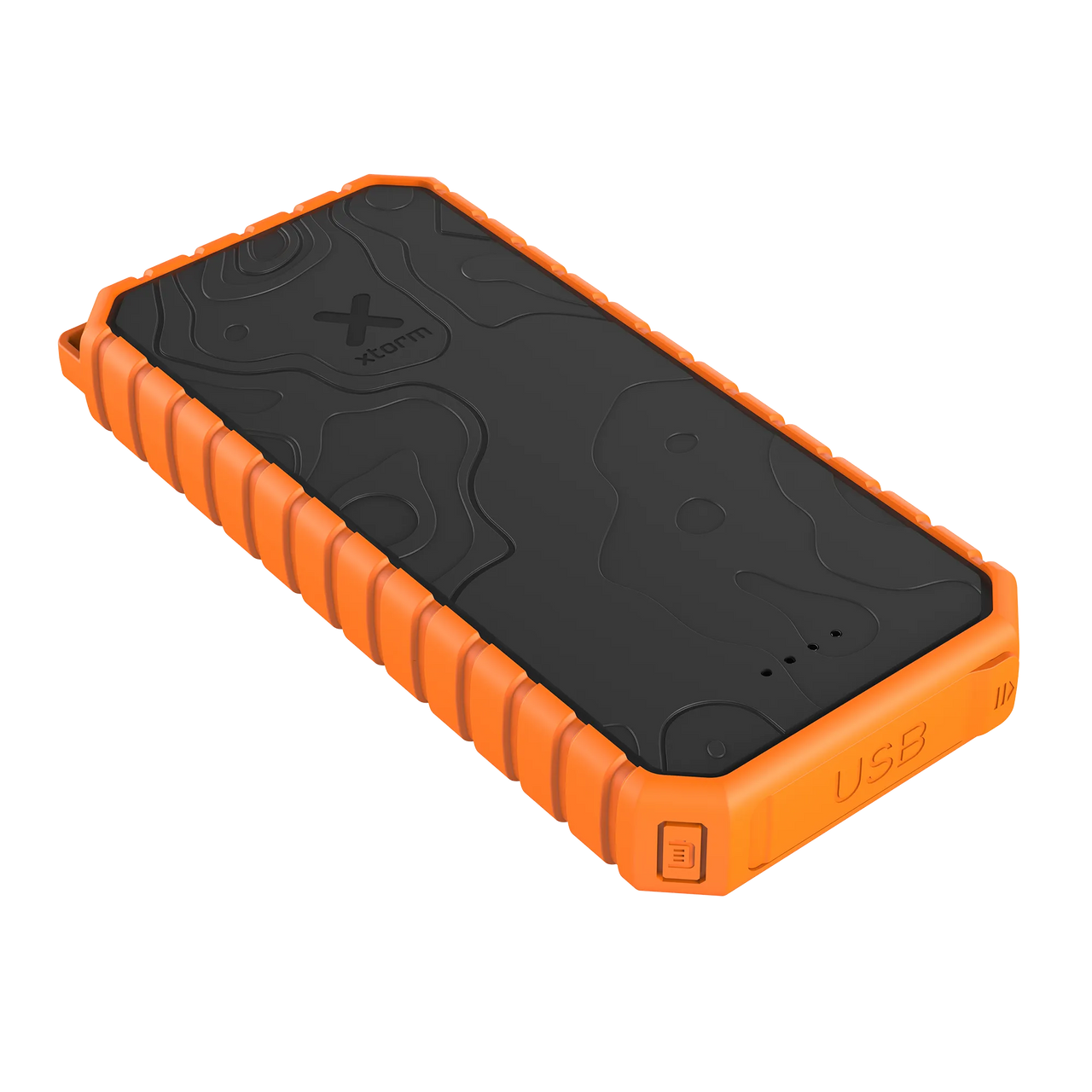 Xtreme Power Bank Robuste 35W - 20.000 mAh - Extérieur - Étanche avec Lampe de Poche - Quick Charge 3.0