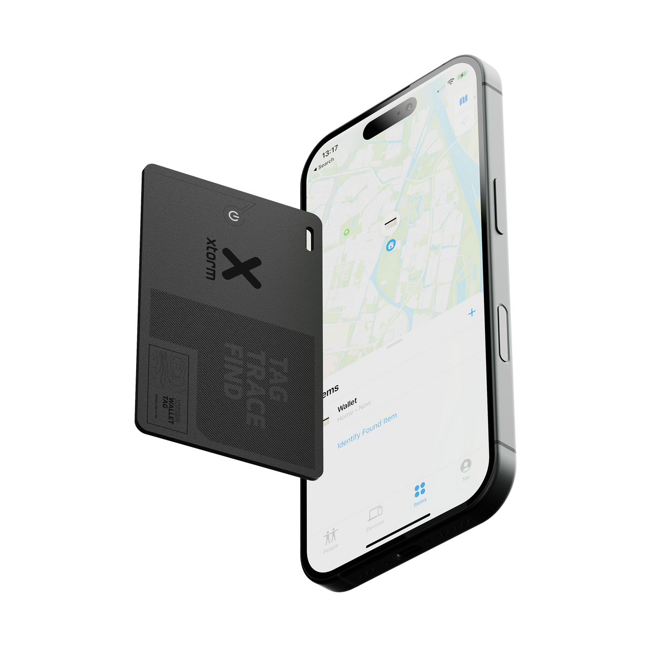 WalletTag – Ultra-thin Wallet Tracker Card (Android & iPhone)