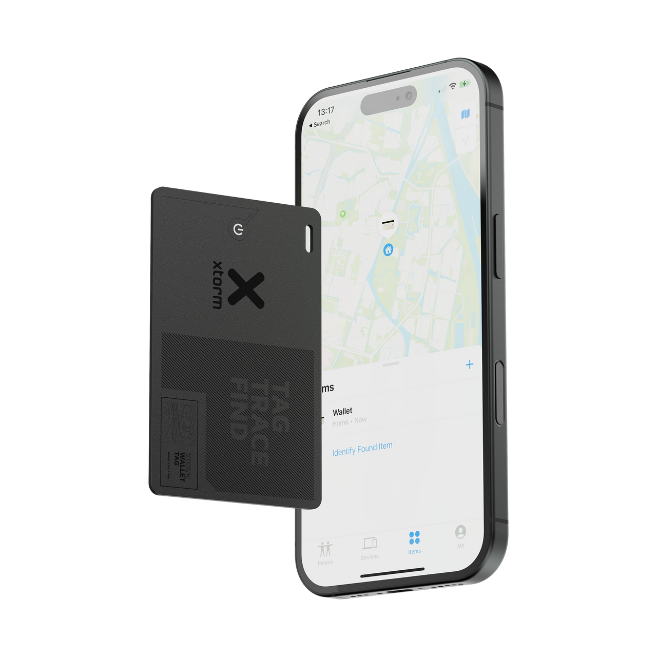 WalletTag – Ultra-thin Wallet Tracker Card (Android & iPhone)