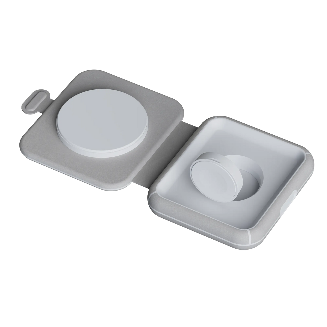 Chargeur de voyage sans fil pliable 2 en 1
