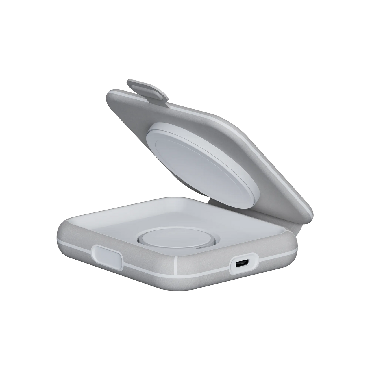 Chargeur de voyage sans fil pliable 2 en 1