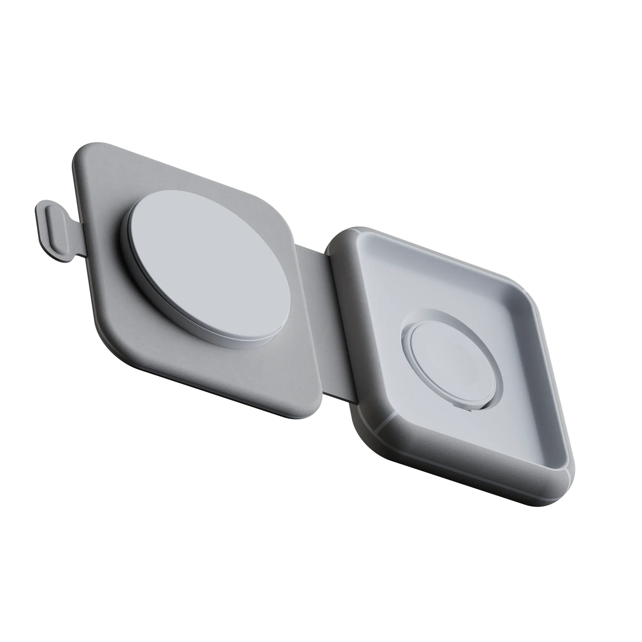 Chargeur de voyage sans fil pliable 2 en 1