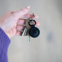Thumbnail for TravelTag for Android & iPhone - Water-resistant - 3-Pack - Charcoal Black