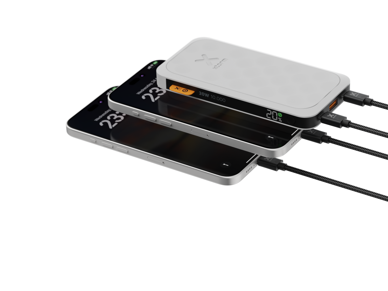 Power Bank 20W - 10.000 mAh - Fuel Series 5 - Blanc Crépuscule
