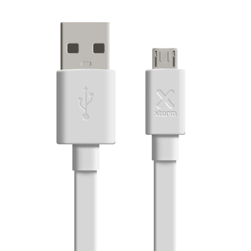 Câble plat USB vers Micro USB - 1 mètre