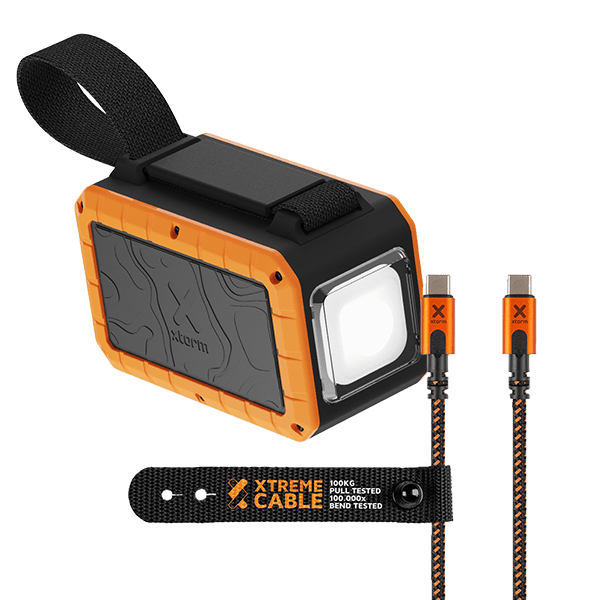 Flashlight Power Bank Bundle with 240W Cable